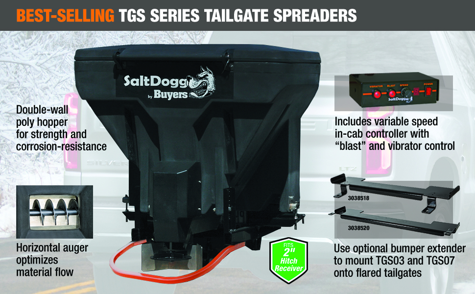 SaltDogg Salt Spreader Features